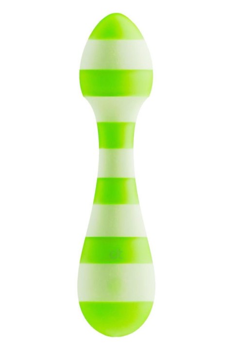 GLITZ GREEN GIRL TRAVEL WAND MASSAGER