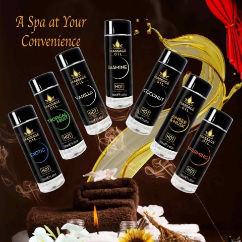 HOT Massage Oil warming