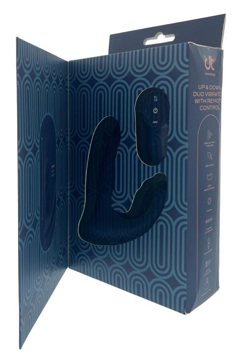 PULZ BLAKE UP&DOWN DUO VIBRATOR WITH REMOTE CONTROL