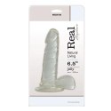 Dildo-JELLY DILDO REAL RAPTURE CLEAR 6,5"