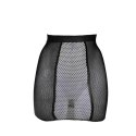 High-Waist Fishnet Skirt - One Size - Black