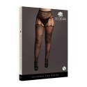 Crotchless Cut-Out Pantyhose - Plus Size