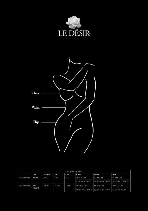 Striped, Fishnet Garterbelt - One Size