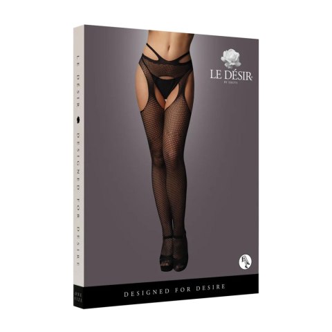 Suspender Pantyhose with Strappy Waist - One Size