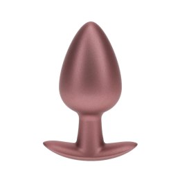 Smooth Silicone Anal Plug - Large - 3.5