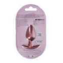 Smooth Silicone Anal Plug - Medium - 3.1 / 7,9 cm - Rose Gold
