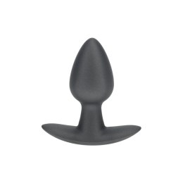 Smooth Silicone Anal Plug - Small - 2.6 / 6,5 cm - Gunmetal