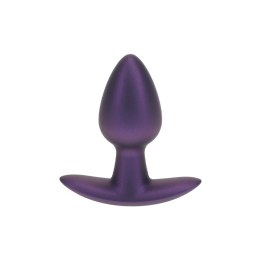 Smooth Silicone Anal Plug - Small - 2.6 / 6,5 cm - Metallic Purple