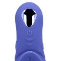 Vibrating Cockring with Clit Stimulation - Tamiya Blue