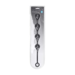 Waterdrop Silicone Anal Balls - L - 40mm - Black