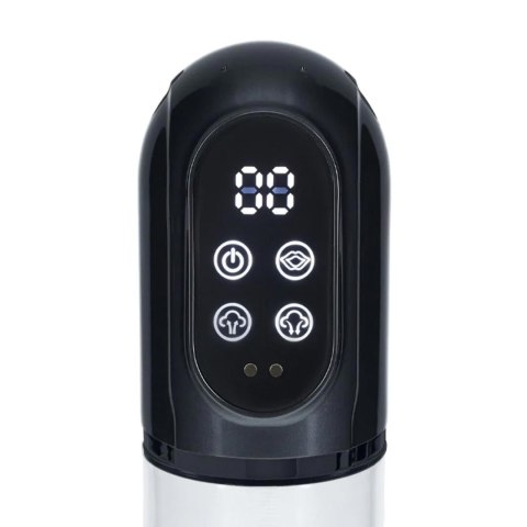 Engage - Automatic Waterproof Penis Pump and Masturbator - Gun Metal