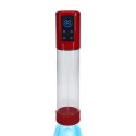 MegaLift - Automatic Waterproof Penis Pump - Metallic Red