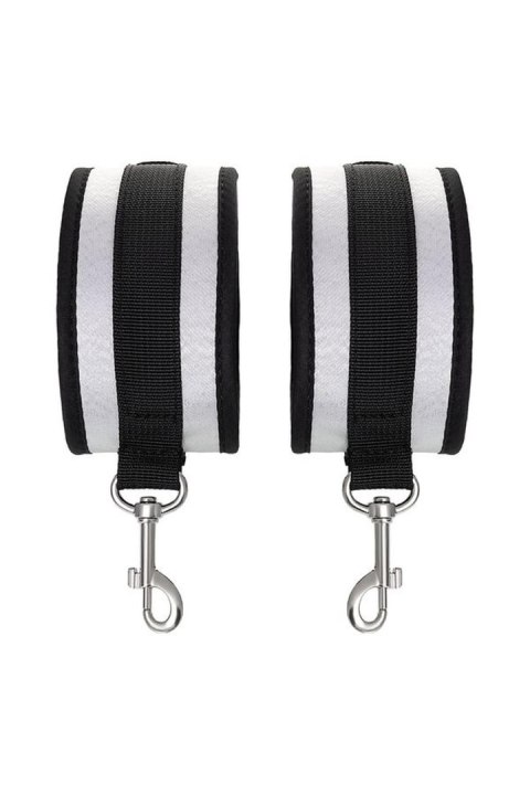 Anonymo anclecuffs, polyester, silver, 28.5 cm