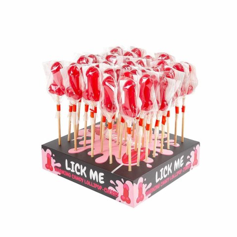 CHERRY CANDY PENIS LOLLIPOP WITH SPICY WARMING EFFECT