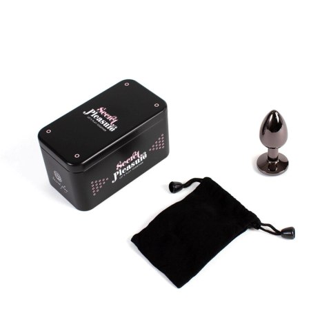 GUNMETAL BUTT PLUG S