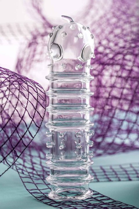 A-TOYS, Penis Sleeve, TPR, Transparent, 15.3 cm