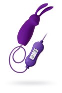 A-TOYS, Vibro egg 'Bunny', with control panel, silicone, violet