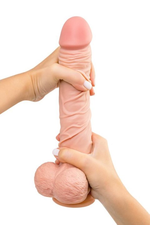 Dildo My babe by RealStick My Idol, flesh,TPE, 28,5 cm