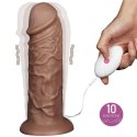 10.5'' Realistic Chubby Vibrating Dildo