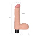 8"" REAL SOFTEE Vibrating Dildo
