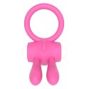 Power Clit Silicone Cockring Pink