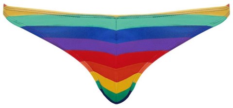 Men's Thong Rainbow L