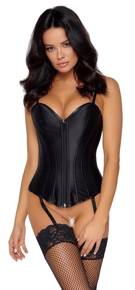 Corset black L