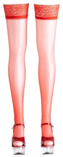 Hold-up Stockings red 4