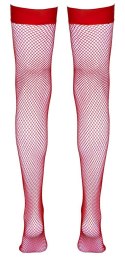 Hold-up Stockings red M