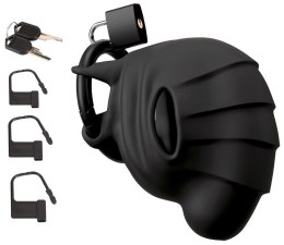 Black velvets Cock & Ball cage