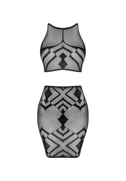 Bielizna-K101 top i spódnica S/M/L