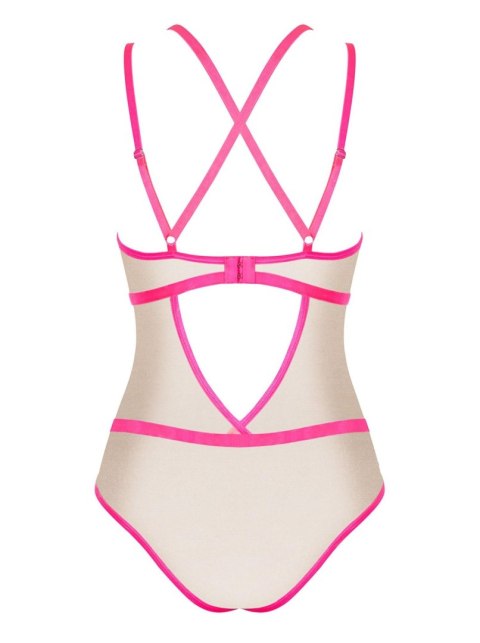 Bielizna-Nudelia body różowe L/XL