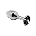 Mini Metal Butt Plug M black