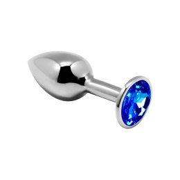 Mini Metal Butt Plug M blue