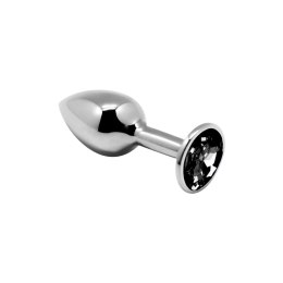 Mini Metal Butt Plug S black