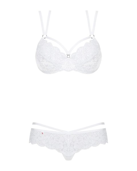 Bielizna-860-SET-2 komplet 2-częściowy biały L/XL