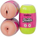 Slider Double-Ended Masturbator Vagina and Anus