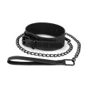 Bedroom Fantasies - Faux Leather
Collar & Chain Black