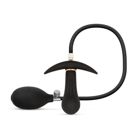 Anal Collection - Inflatable Butt Plug with Pump 8 cm - Black
