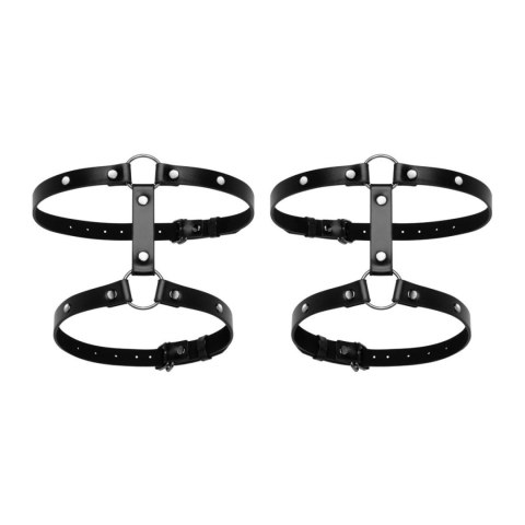 Bedroom Fantasies - Leg Bondage Cuffs Black