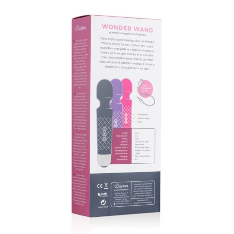 EasyToys Mini Wand Vibrator - Pink
