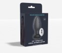 Rotating remote anal plug