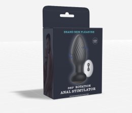 Rotating remote anal plug