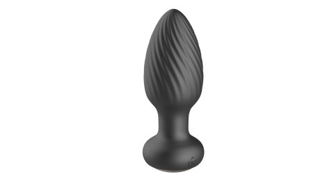 Rotating remote anal plug