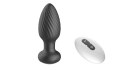 Rotating remote anal plug