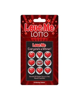 Love Me Lotto - 12 unique tickets