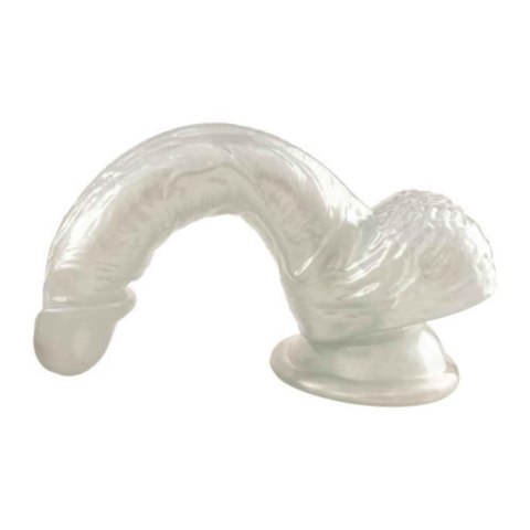 Pearlescent dildo Mabe Pearl White