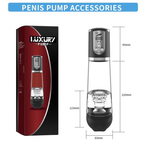 Pompka- LUXURY PUMP, PREMIUM RECHARGEABLE AUTOMATIC WATERPROOF PUMP