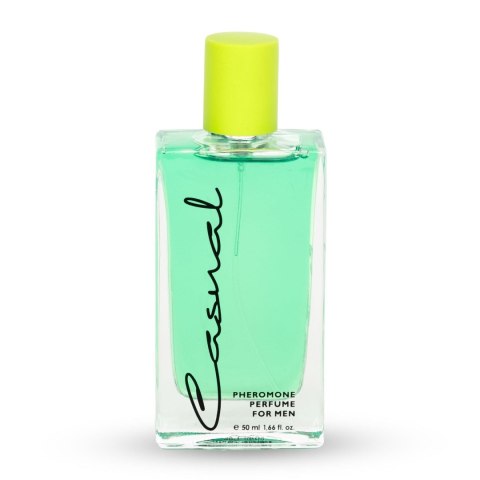 Feromony-Casual Green 50ml - feromony dla mężczyzn - Zielone
