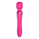Stymulator - B - Series - Silicone Dual Massager Pulsator USB 7+7 Function (Pink)